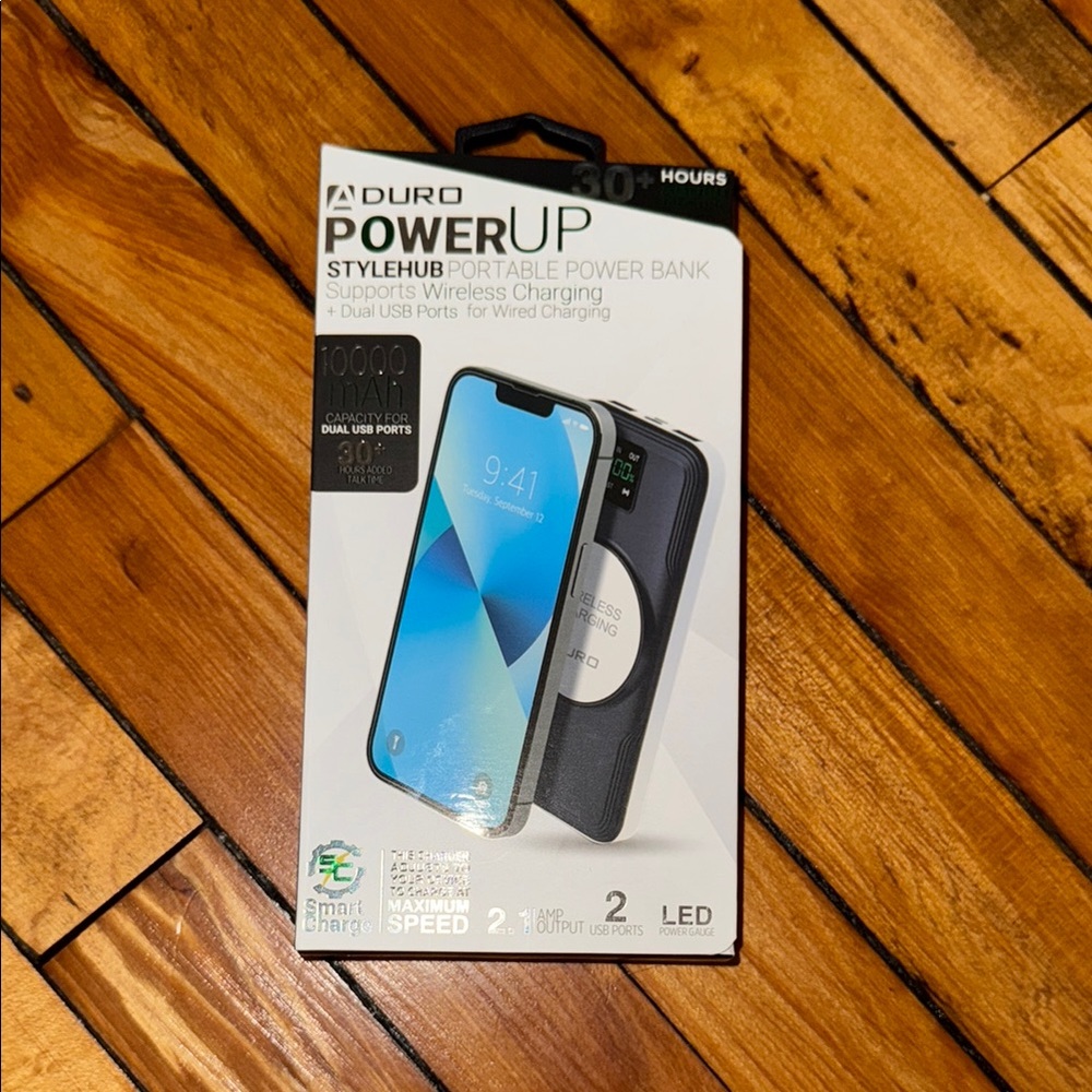 PowerUp StyleHub Portable Power Bank - Black